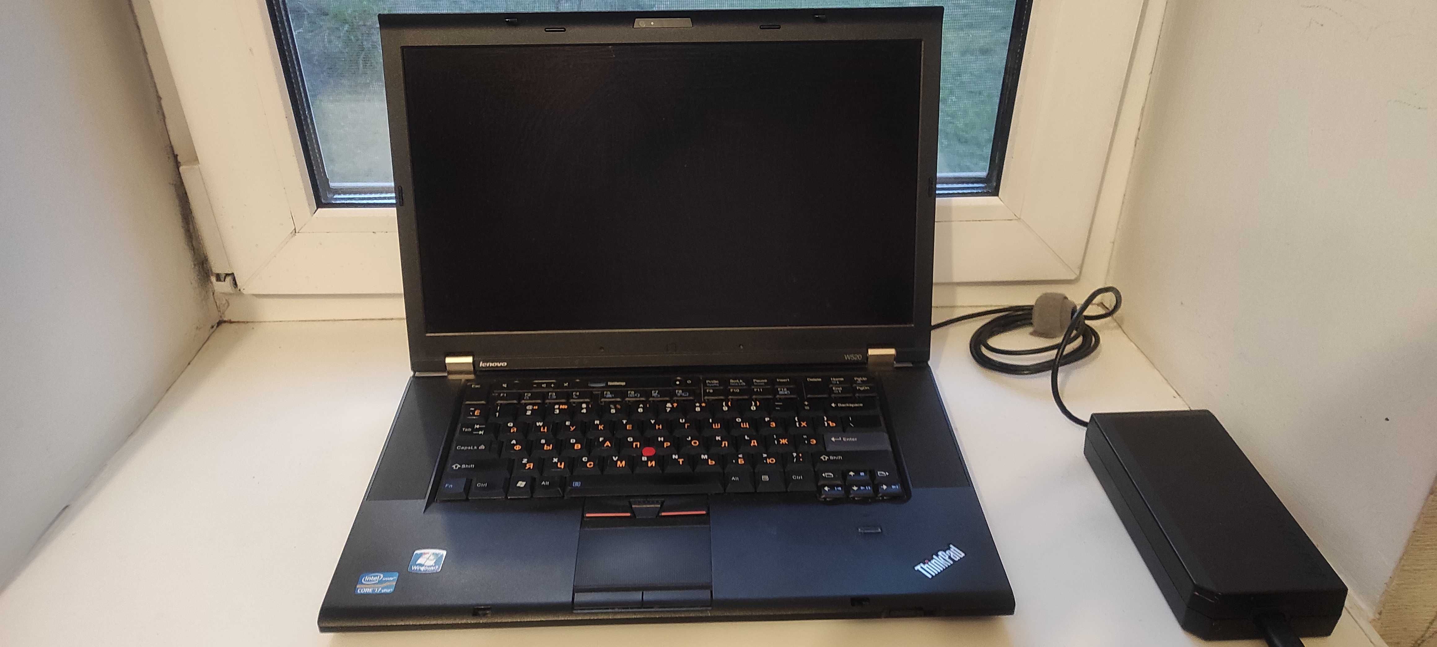 Lenovo Thinkpad w520 - i7-2760QM / 6GB RAM / 1T SSD / 2GB GPU