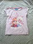 Disney Kraina Lodu koszulka z krotkim rekawem r. 116/122 t-shirt