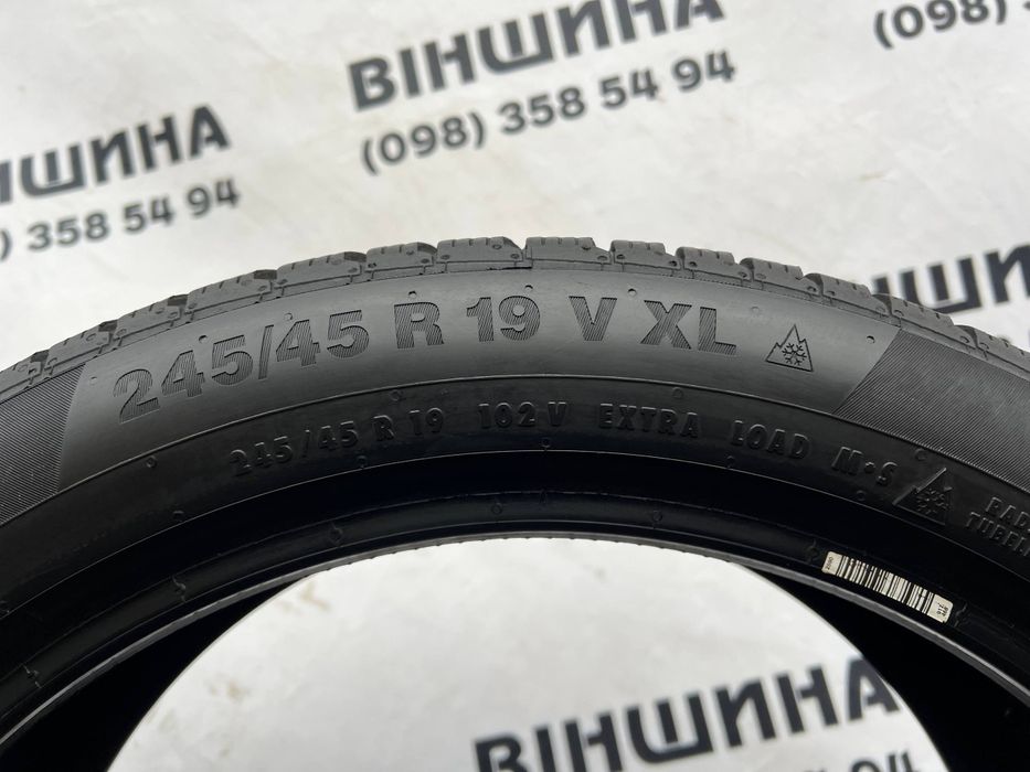 Шини 245/45 R 19 Continental WinterContact TS850P. Зима. Колеса склад.