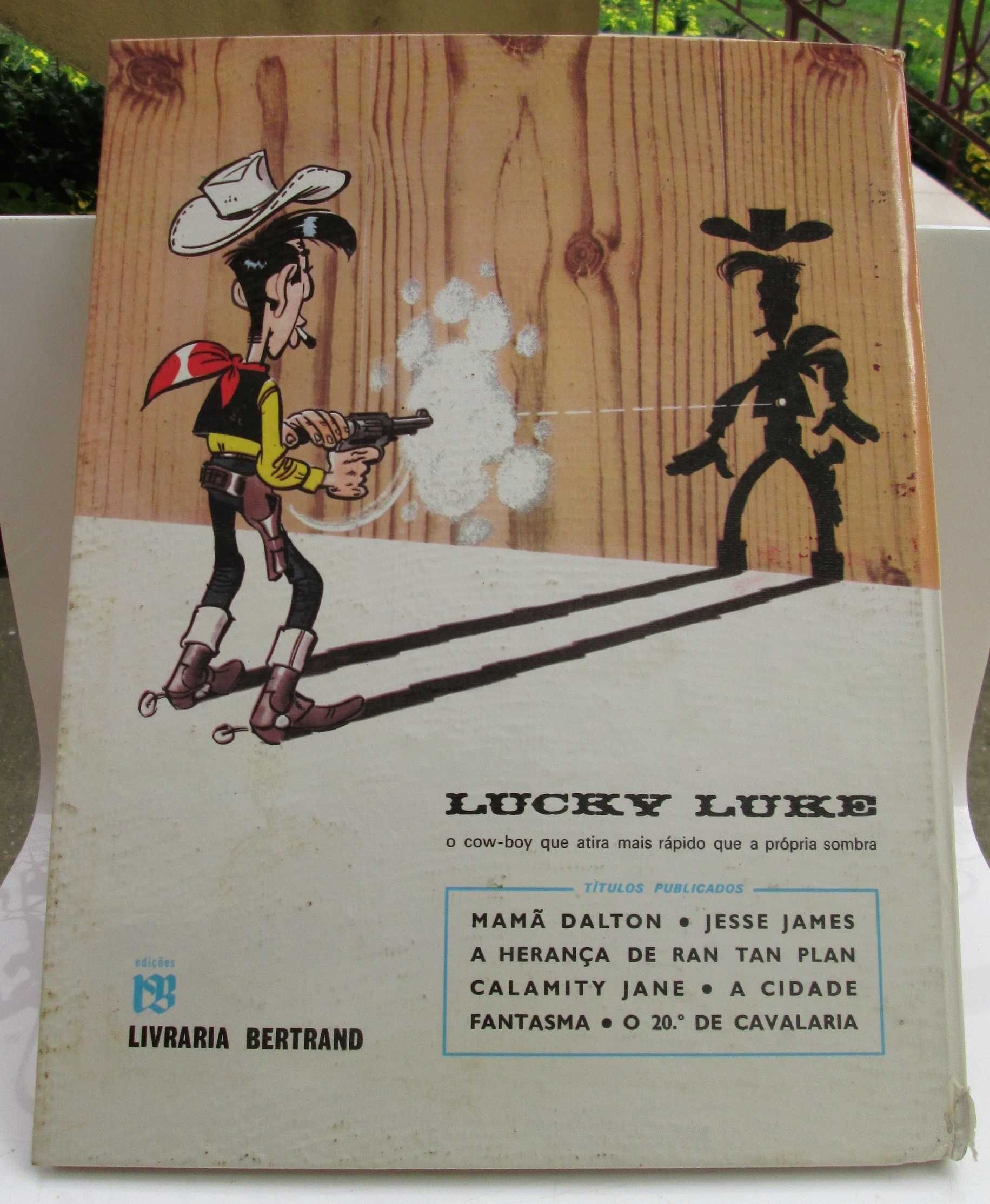 Livro Lucky Luke, O 20º de cavalaria 1975