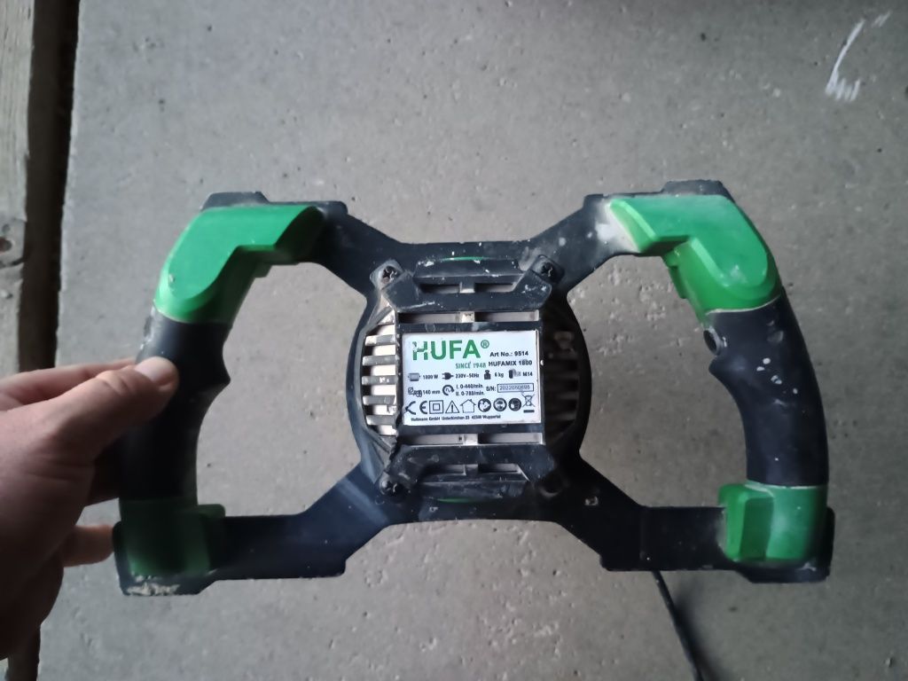 Mieszarka HUFA Hufamix 1800 2 biegi moc 1800 W
