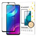 Wytrzymałe szkło hartowane 9H na cały ekran TCL 30 5G z ramką Case