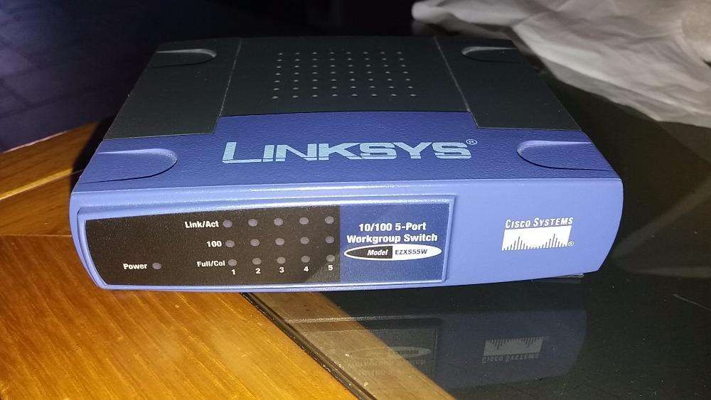 Linksys- workgroup switch