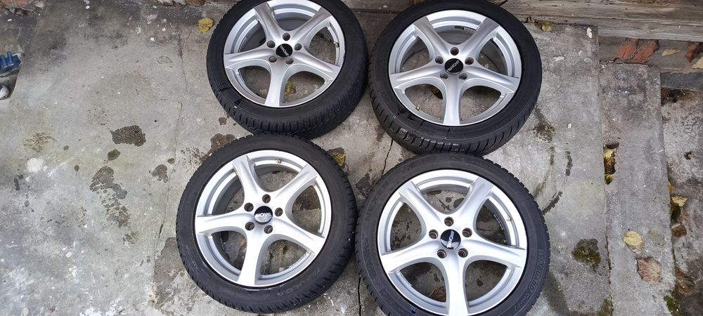 Alufelgi Ronal 17-5x112 7J ET 45 225/50-17 piasta 57,1 Audi Volkswagen