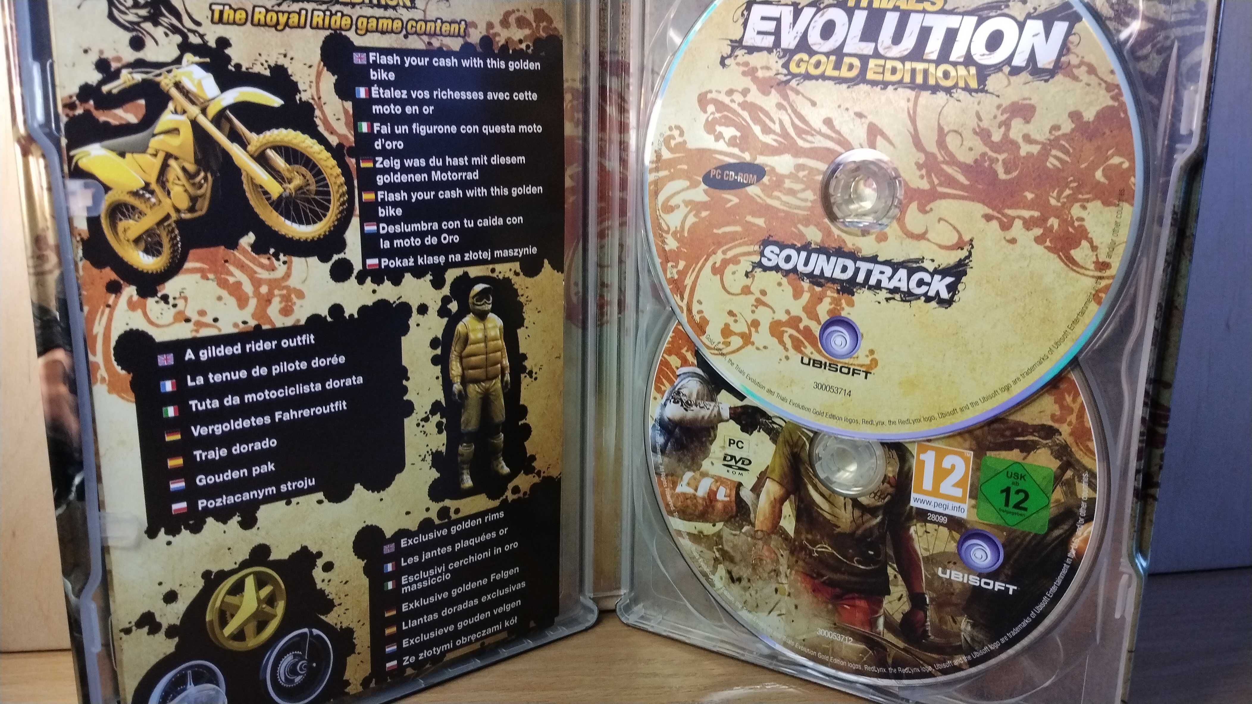 Trials Evolution Gold Edition - PC - Pudełko po grze - Steelbook.