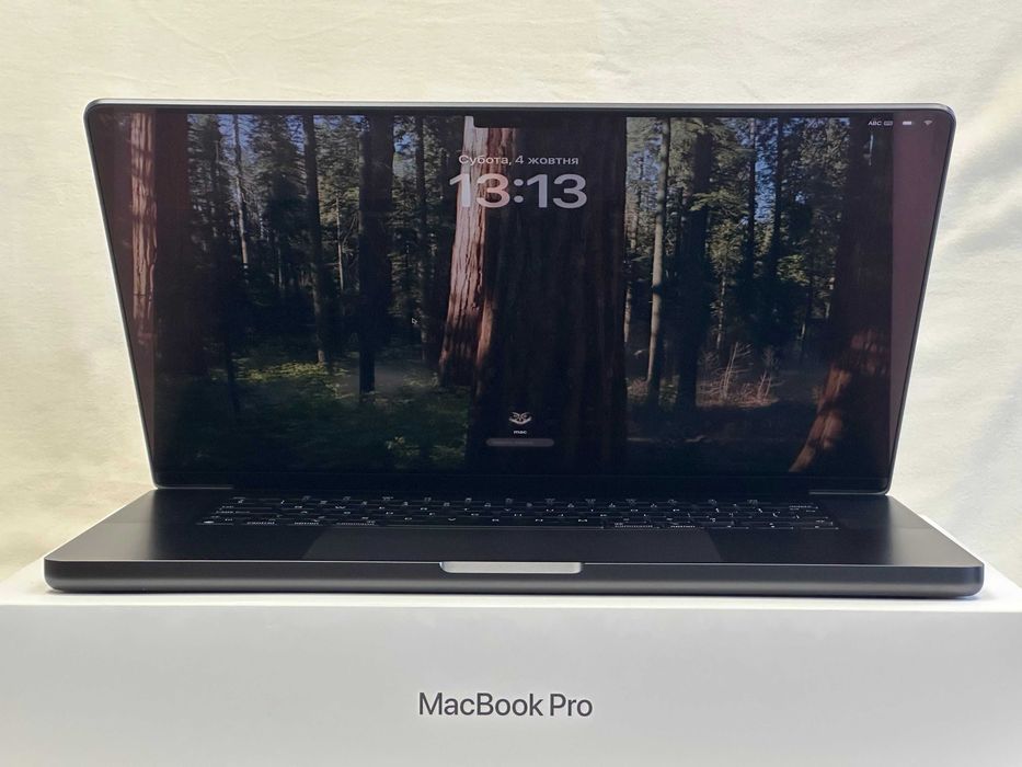 MacBook Pro 16.2”. 2023 M3 Pro, 18RAM/500Gb SSD ,Space Black, OPEN BOX