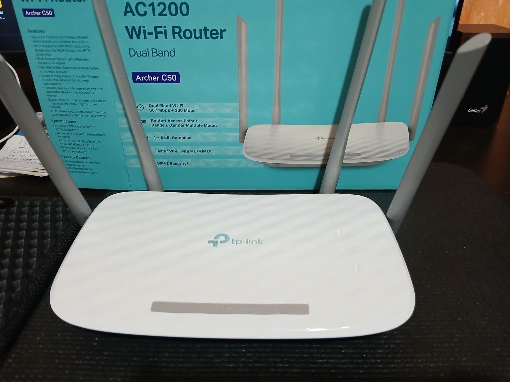 Tp-link Archer C50 (wifi роутер) АС1200