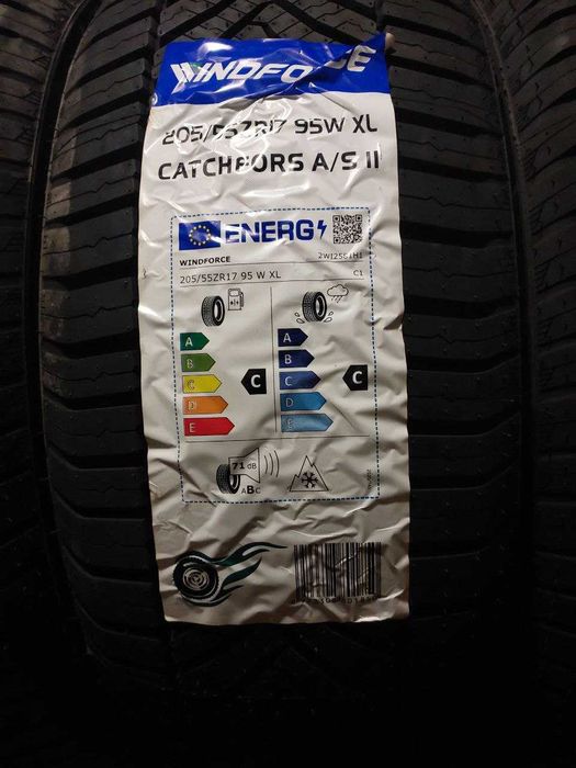 Шини НОВІ 205/55 R17 комплект зима Windforce 8мм 2024 рік