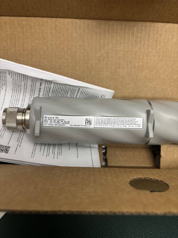 Точка доступа MikroTik GrooveA 52 (RBGrooveA-52HPn)