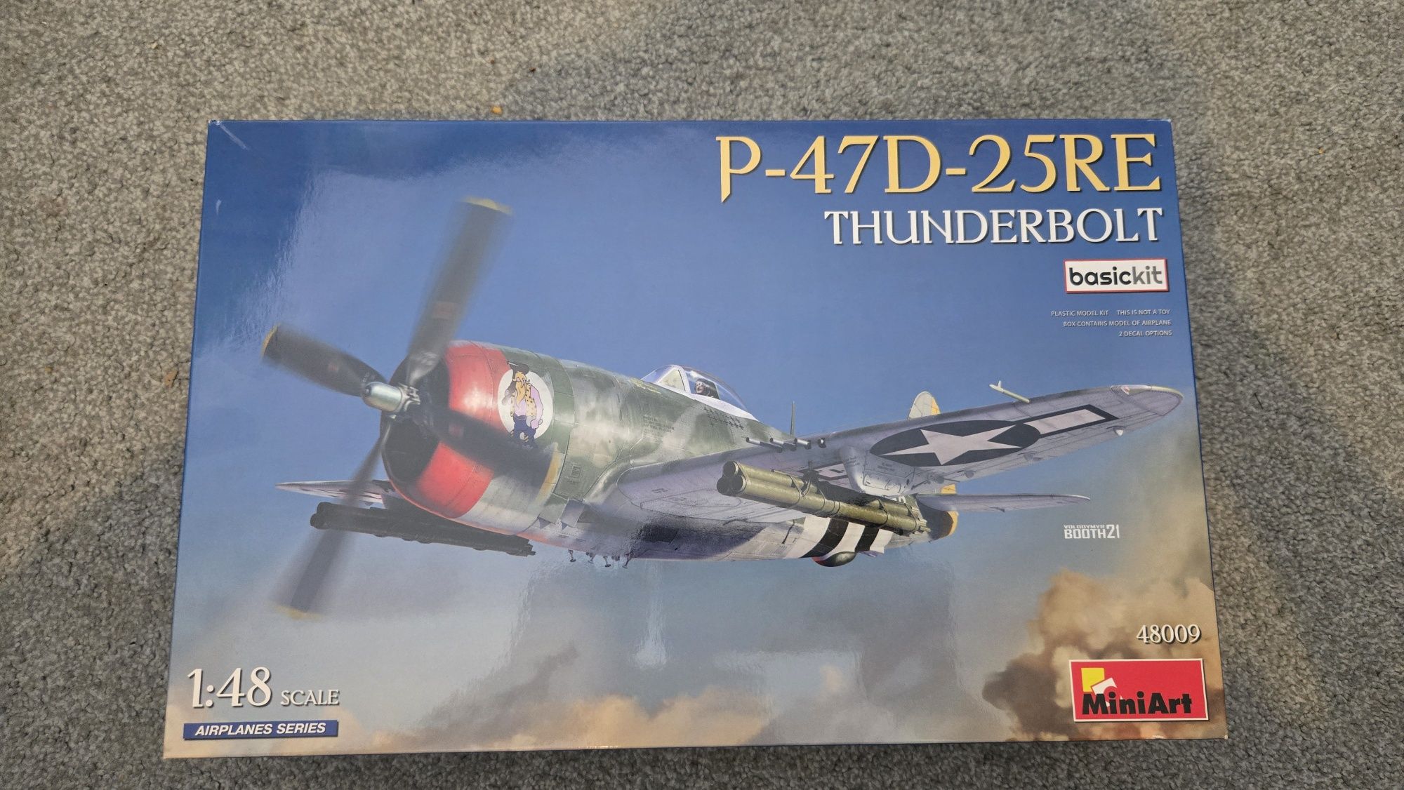 Model do składania P-47D-25RE Skala 1:48