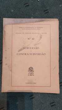 Subversão e Contra-Subversão-Junta de Investigação do Ultramar, 1963