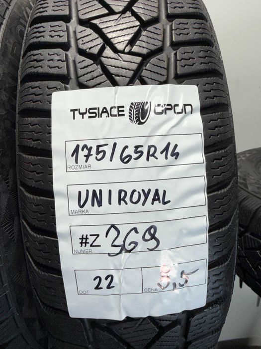 Opony Zimowe 175/65/14 Uniroyal WinterExpert Komplet #Z369