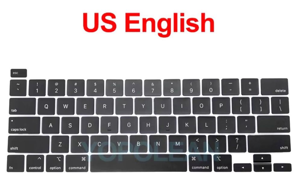 Клавіші, кнопки клавіатури Apple A2141 A2289 A2251 MacBook Pro 16 2019