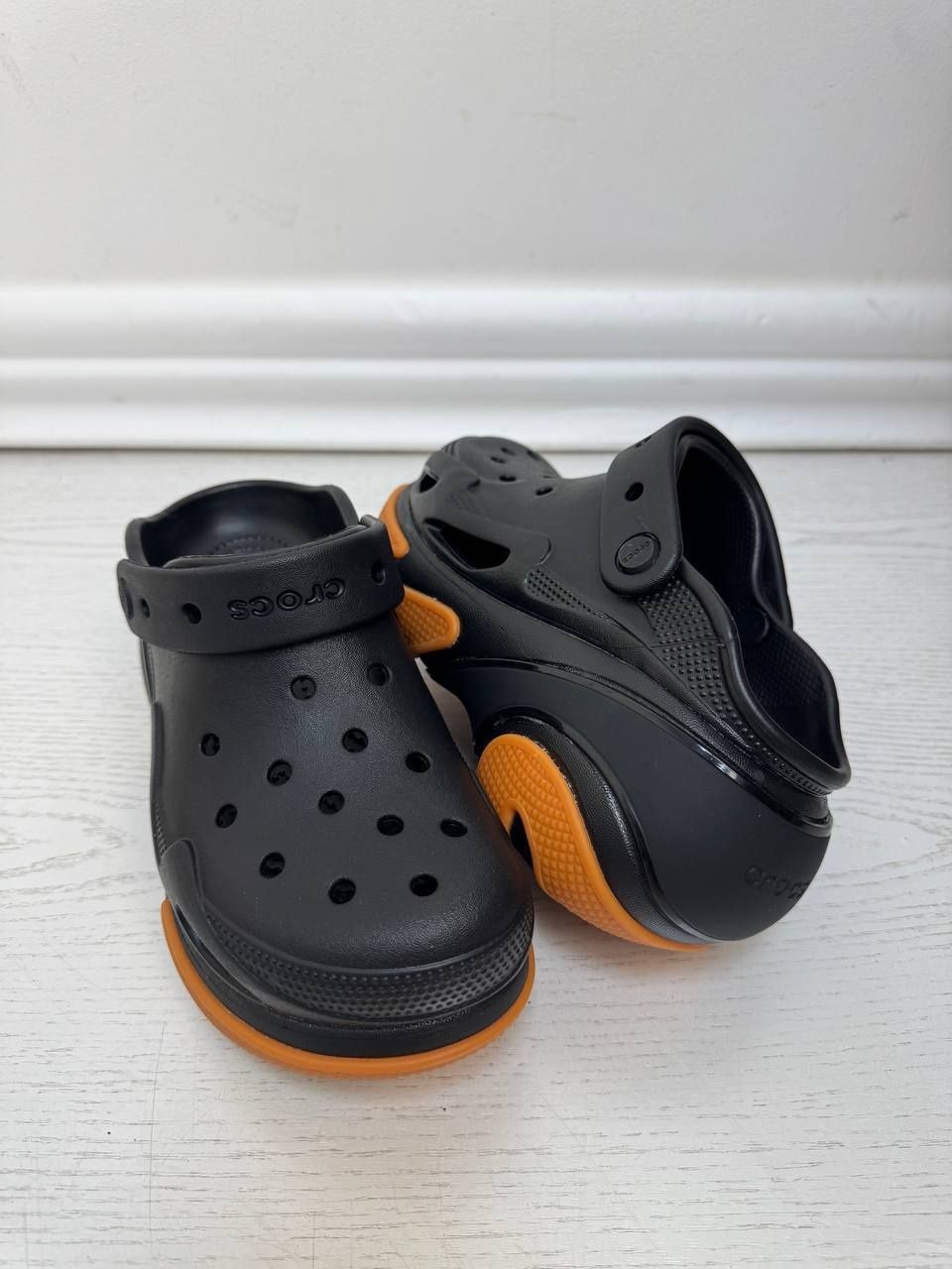 Жіночі сабо на платформі Crocs Bubble Crush Clog крокси Новинка літа