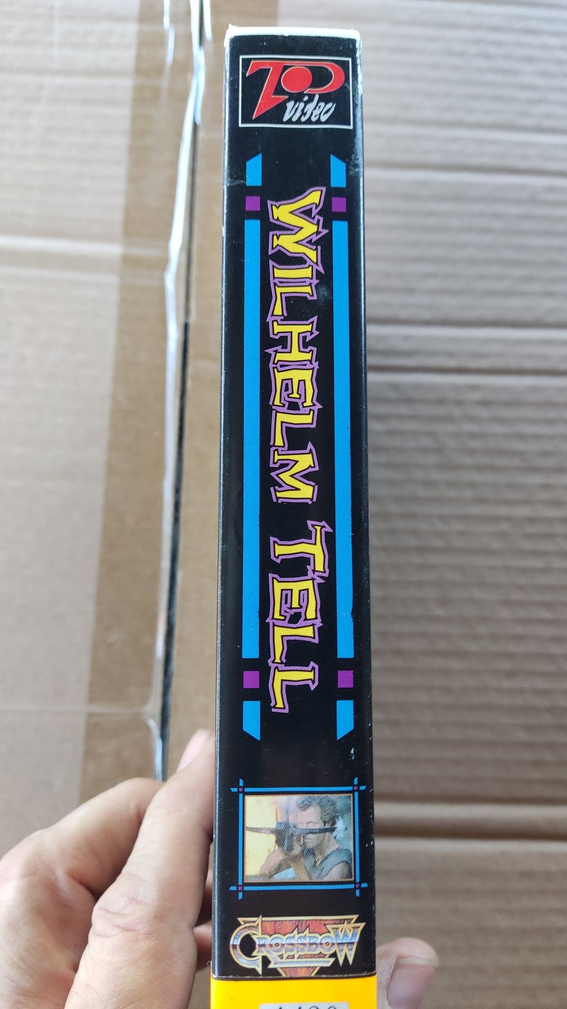 Wilhelm Tell barwna legenda kaseta VHS