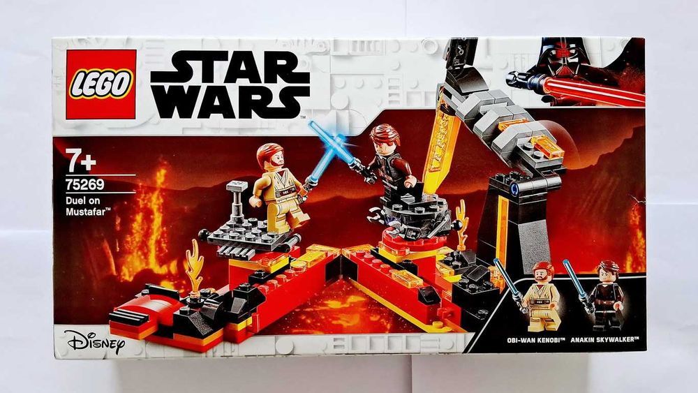 Lego Star Wars 75246 Duel on Mustafar selado