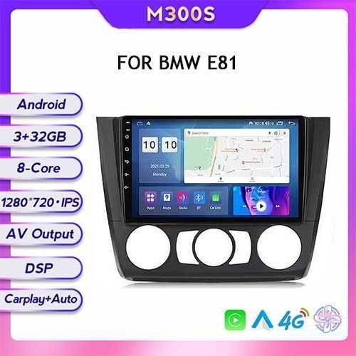 Штатна магнітола для BMW X3 (E81) на базі android та GPS навігацією