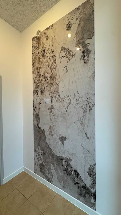 PANEL ŚCIENNY Płyta WPC PVC 280x122 Marmur Beżowy Łatwy montaż