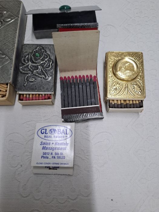 Caixa de fósforos antigas e especiais