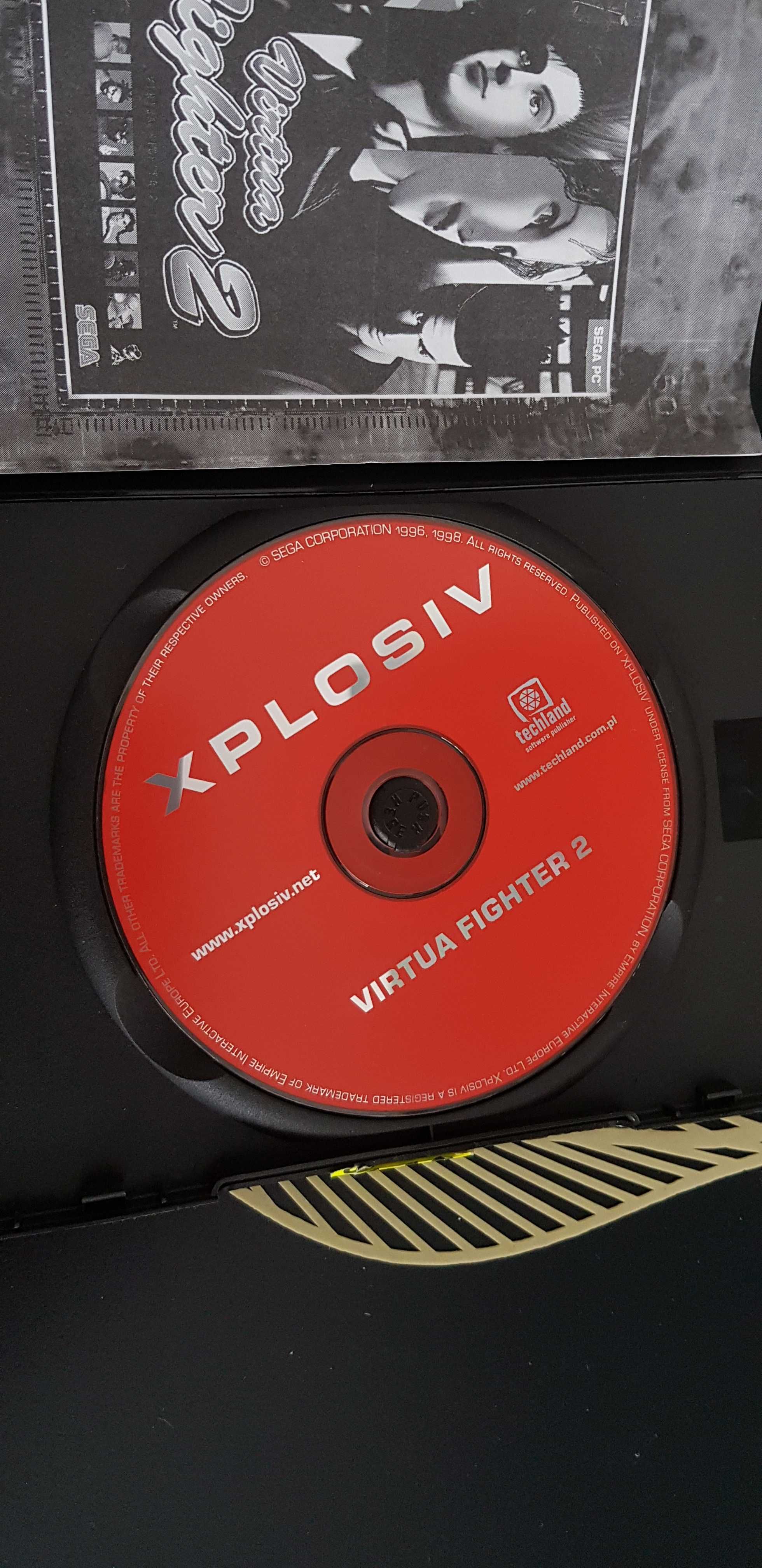 Gra Virtua Fighter 2 xplosiv Sega Saturn gra z 1994 roku stan bdb