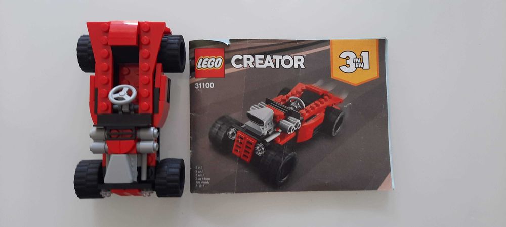 2 zestawy LEGO Creator – pojazdy 3w1