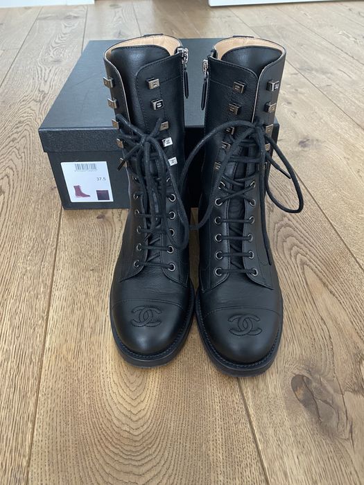 Botki czarne Chanel r. 37,5