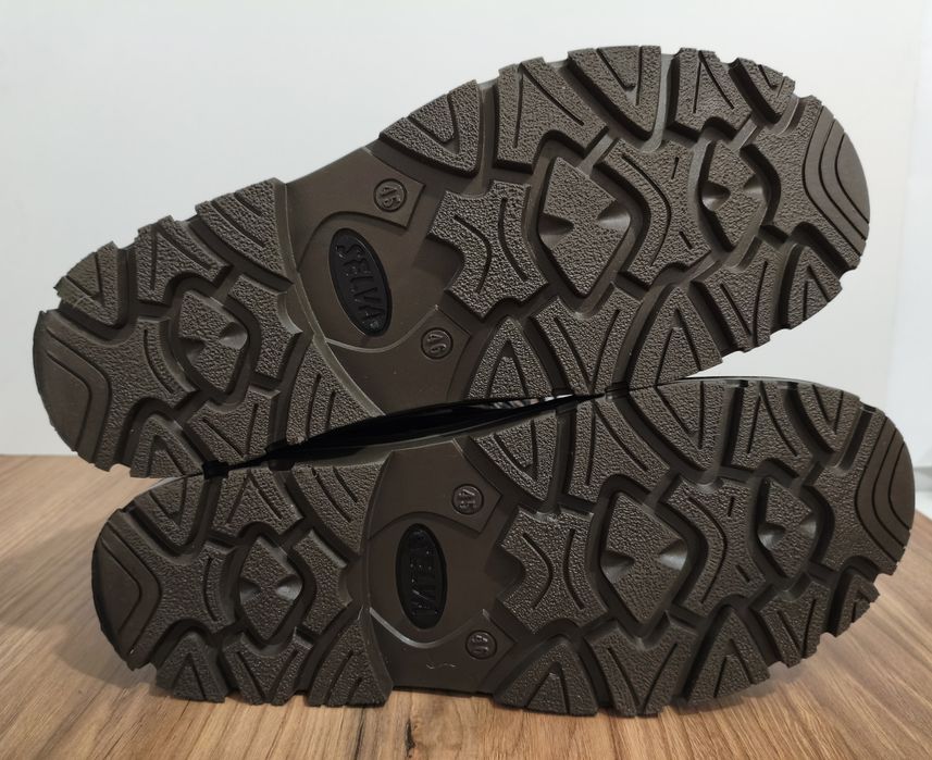 Kalosze Olang śniegowce męskie skórzane ocieplane r. 45 46