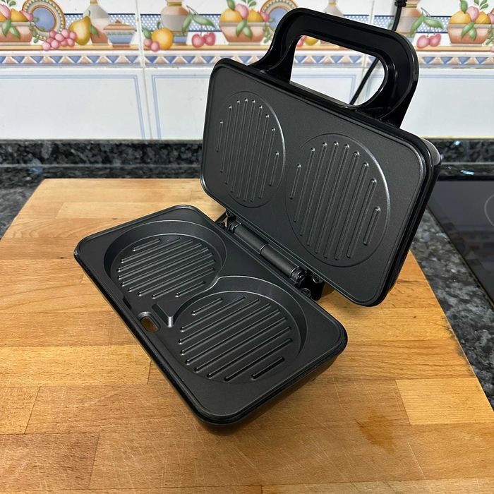 Grelhador de hambúrguer anti-aderente Tristar