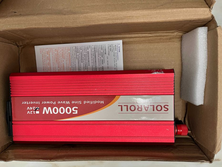 Inversor de energia 24v onda modificada