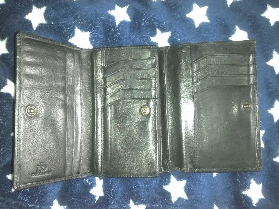 portfel Roccobarocco made in Italy skora oryginal