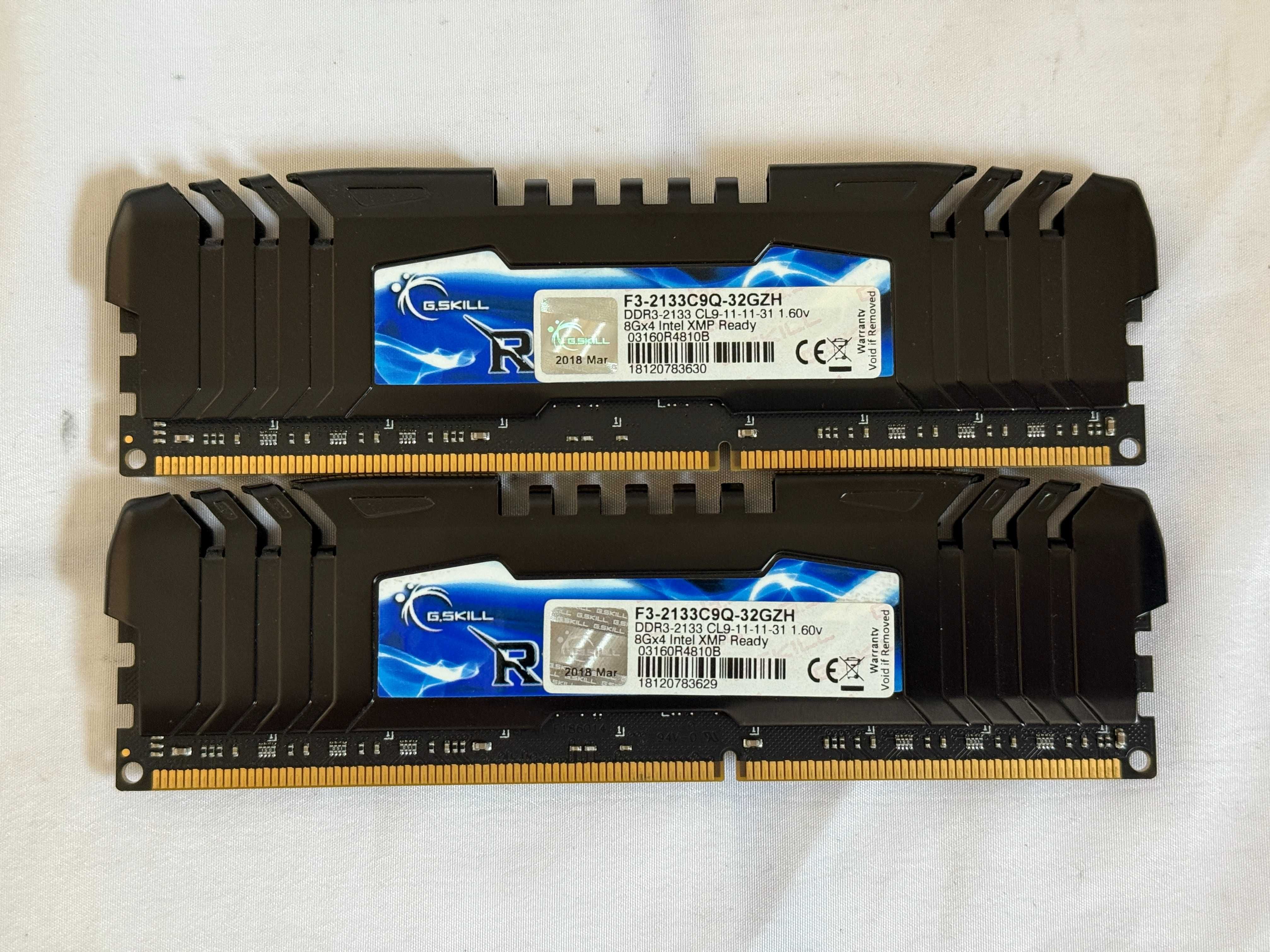 Pamięć RAM DDR3 G.SKILL RipjawsZ 2x8GB 16GB 2133MHz