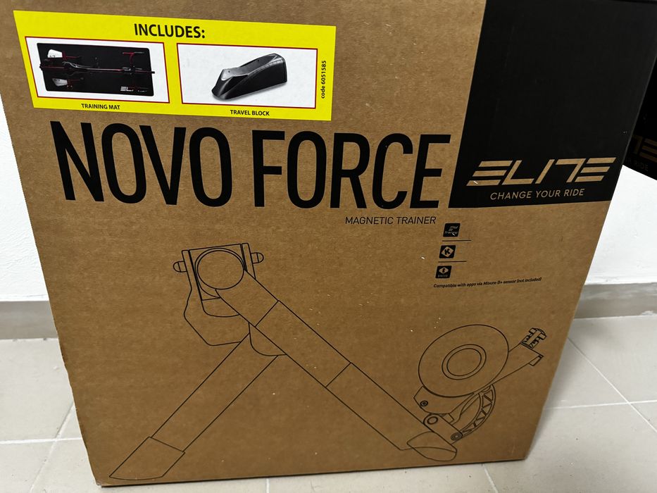 Trenażer elite novo force zestaw