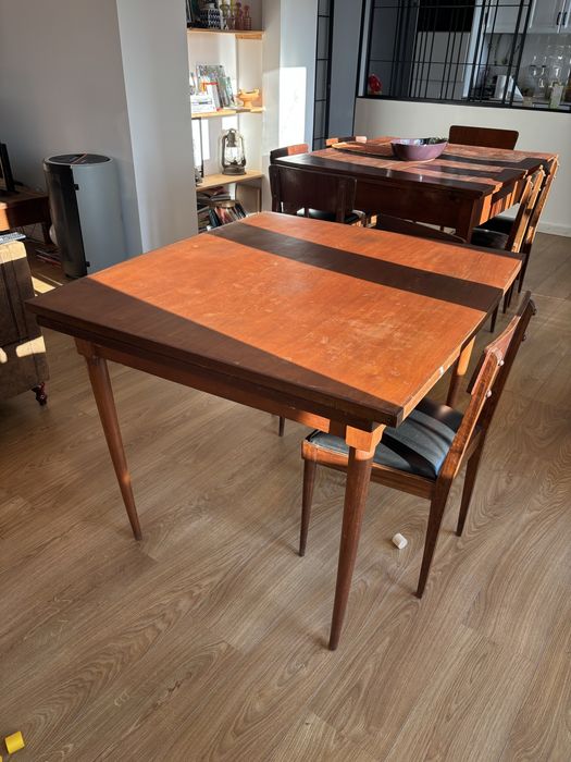 Mesa vintage extensível
