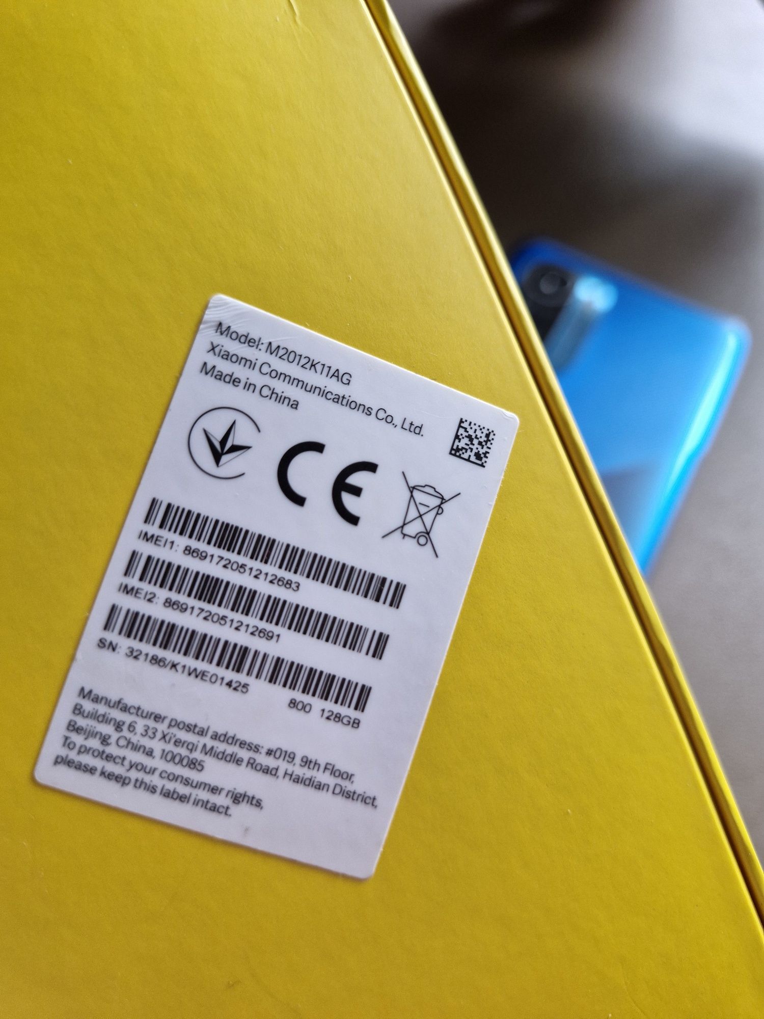 Poco F3 6GB RAM 128GB ROM