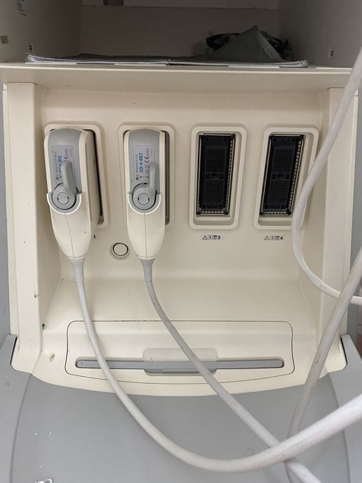 ecografo preparado para ginecologia/obste com impressora e ecram tv