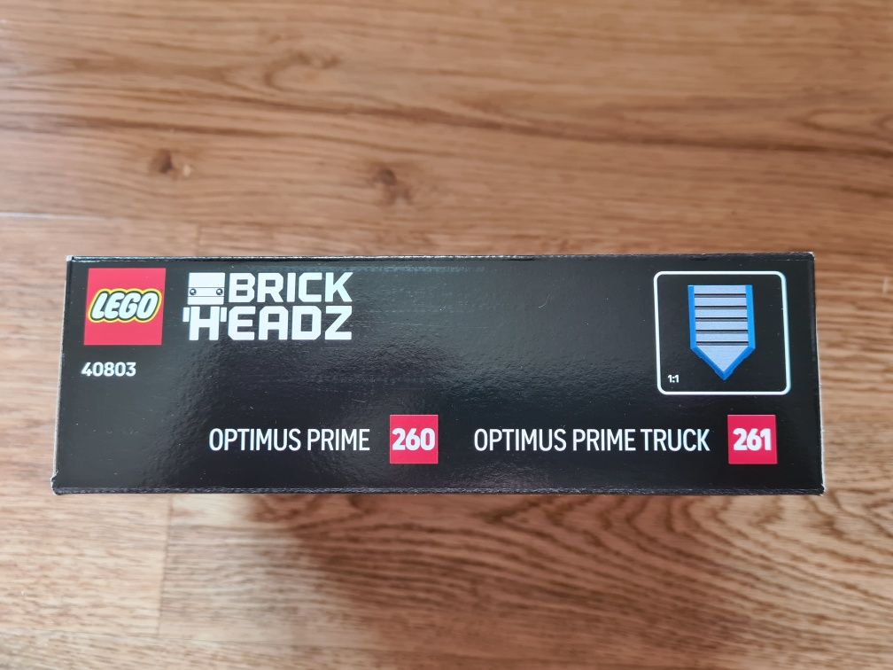 LEGO 40803 Robot i pojazd Optimus Prime Brickheadz Transformers