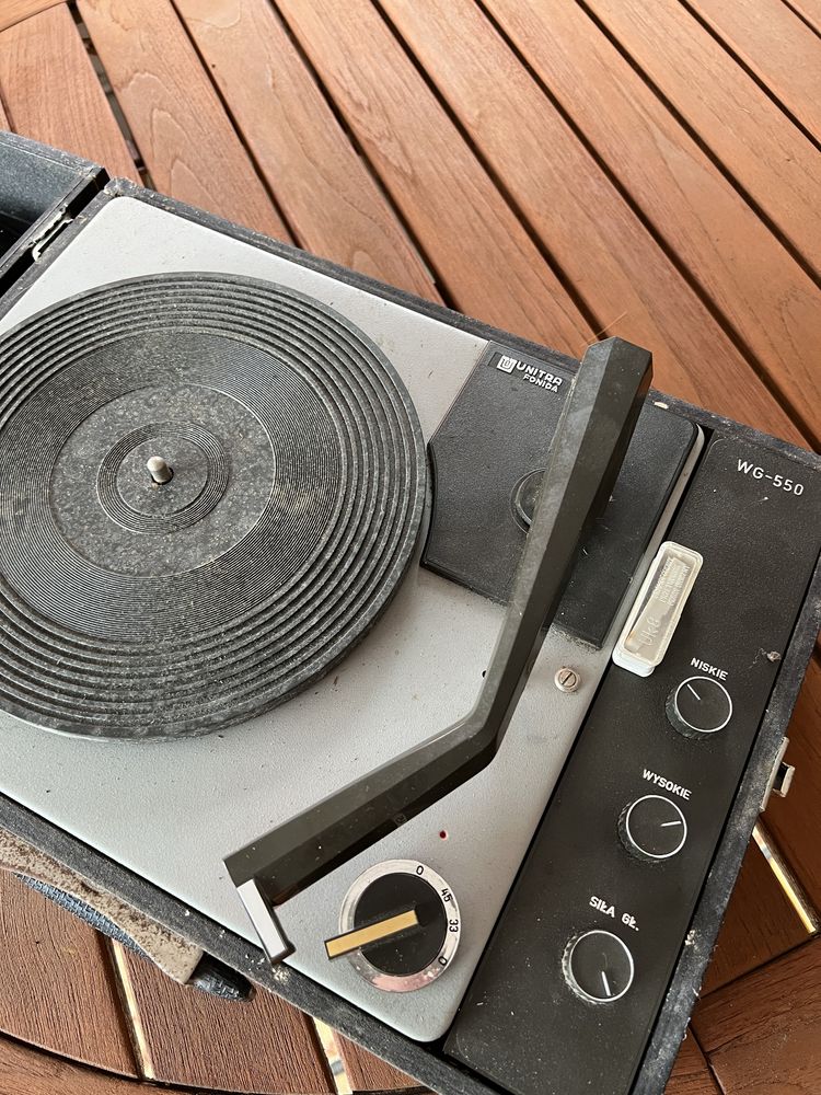 Gramofon Unitra Fonica WG-550. Kompletny.