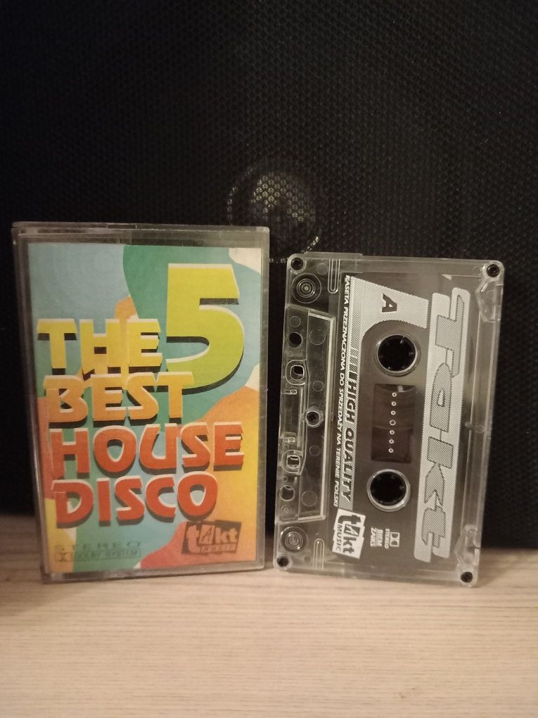 Kaseta The Best House Disco 5 1992r