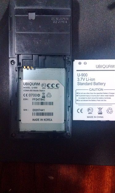 Ubiquam U-900, CDMA 450