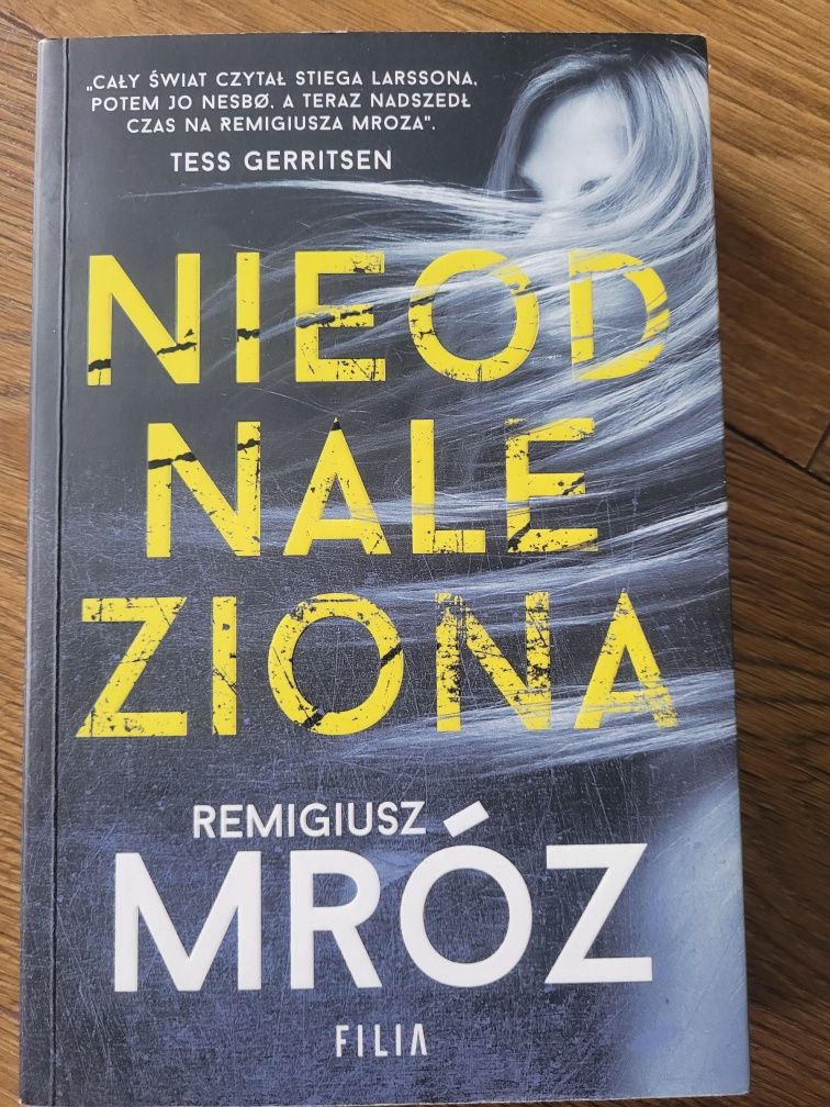 Książka Nieodnaleziona Mróz