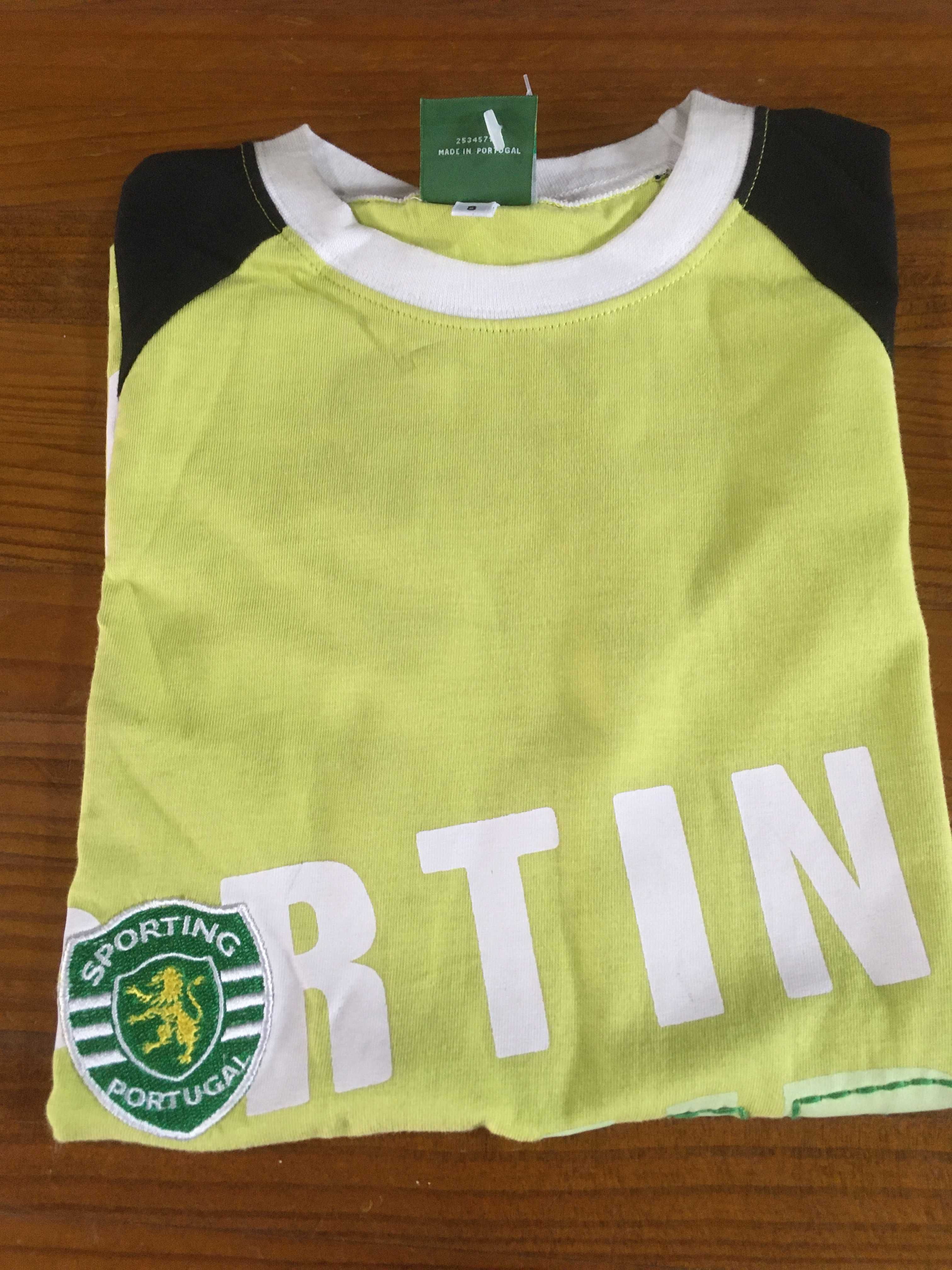 Sporting Portugal, T-shirt, Produto Oficial licenciado,  Tam. 8 anos