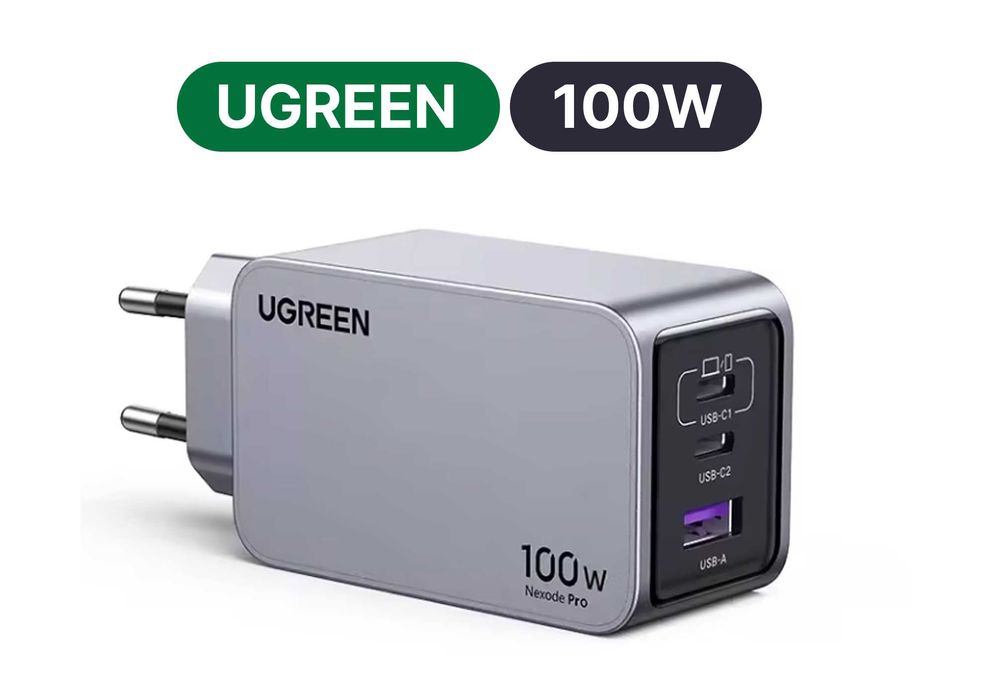 Зарядний пристрій 100W Ugreen Nexode Pro X757 100Вт швидке заряджання