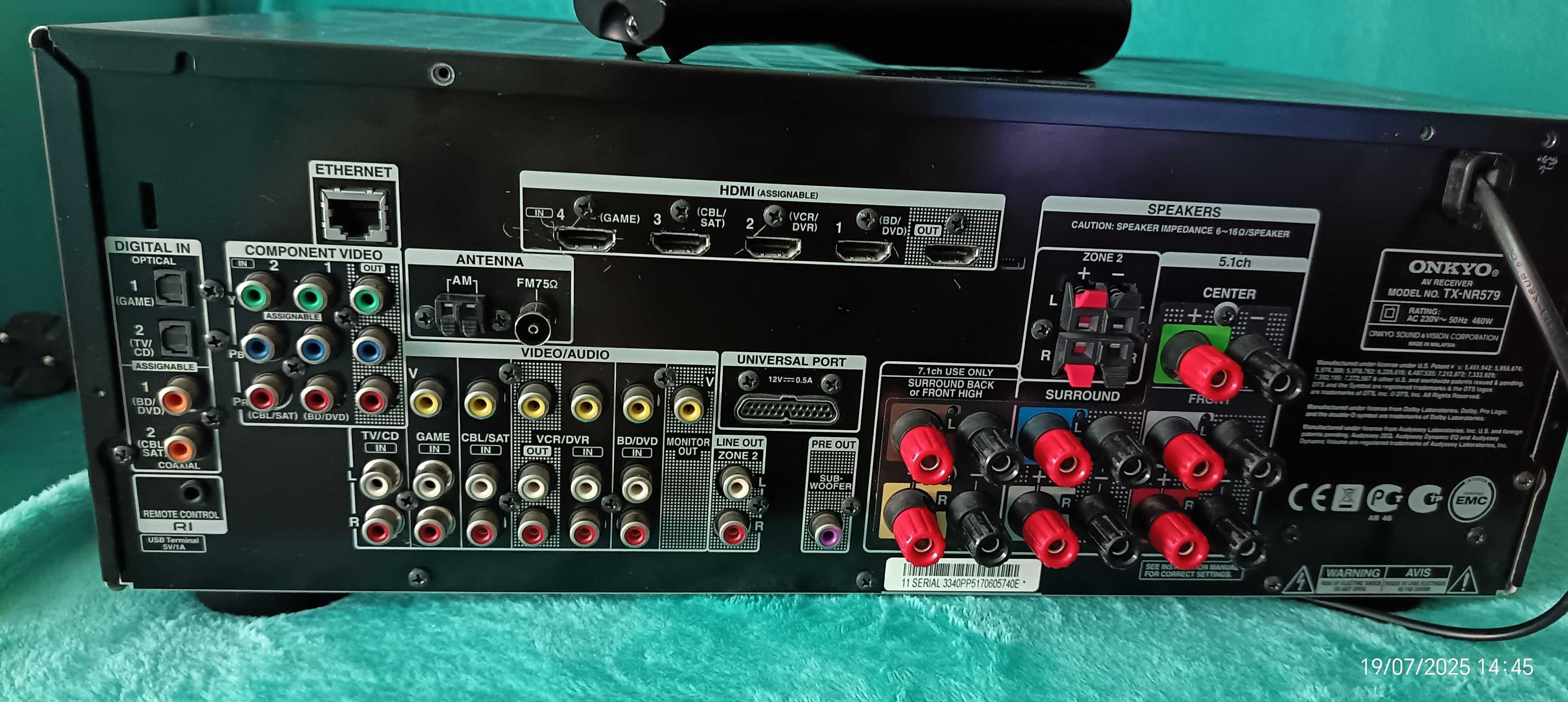 amplituner    Onkyo 579 i 509