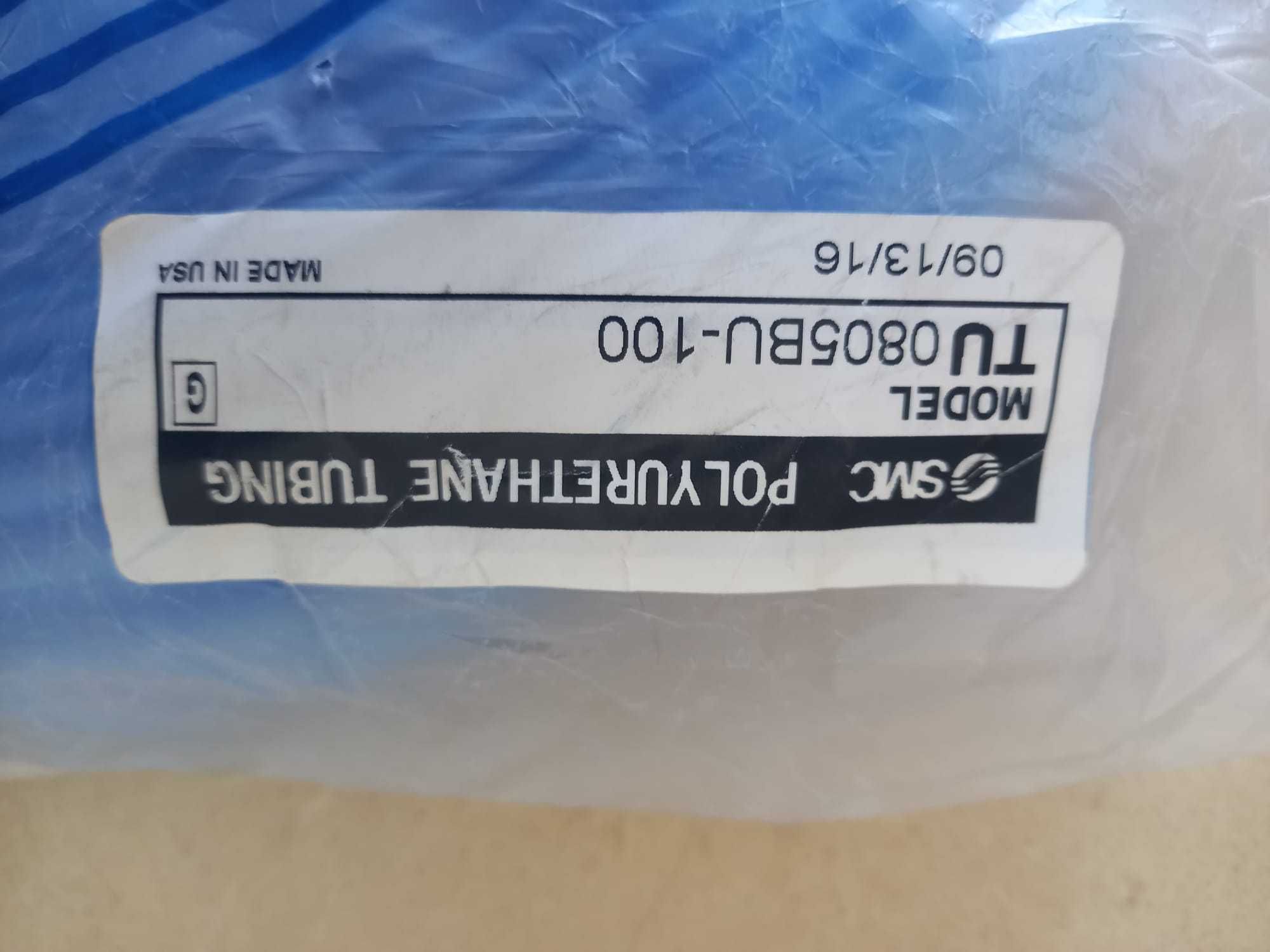 Przewód pneumatyczny 8mm poliuretanowy TU 0805BU-100 SMC nowy, 8x5