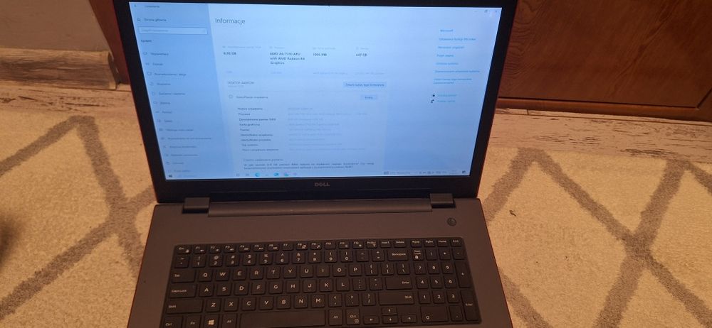 Laptop dell inspiron 5755