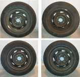 Koła 4 felgi opony zimowe MS 165 / 70 R13 Ford Fiesta