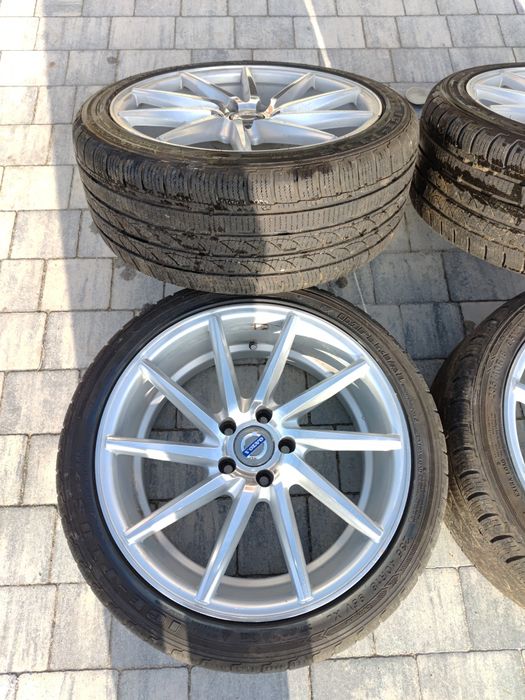 Felgi vossen 18cali 5x108 + opony zimowe volvo,ford,jaguar