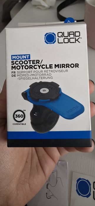 Quad lock ORYGINALNY uchwyt mocowanie motocykl rower lusterka