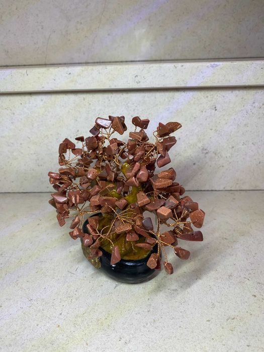 Bonsai em aventurina castanha