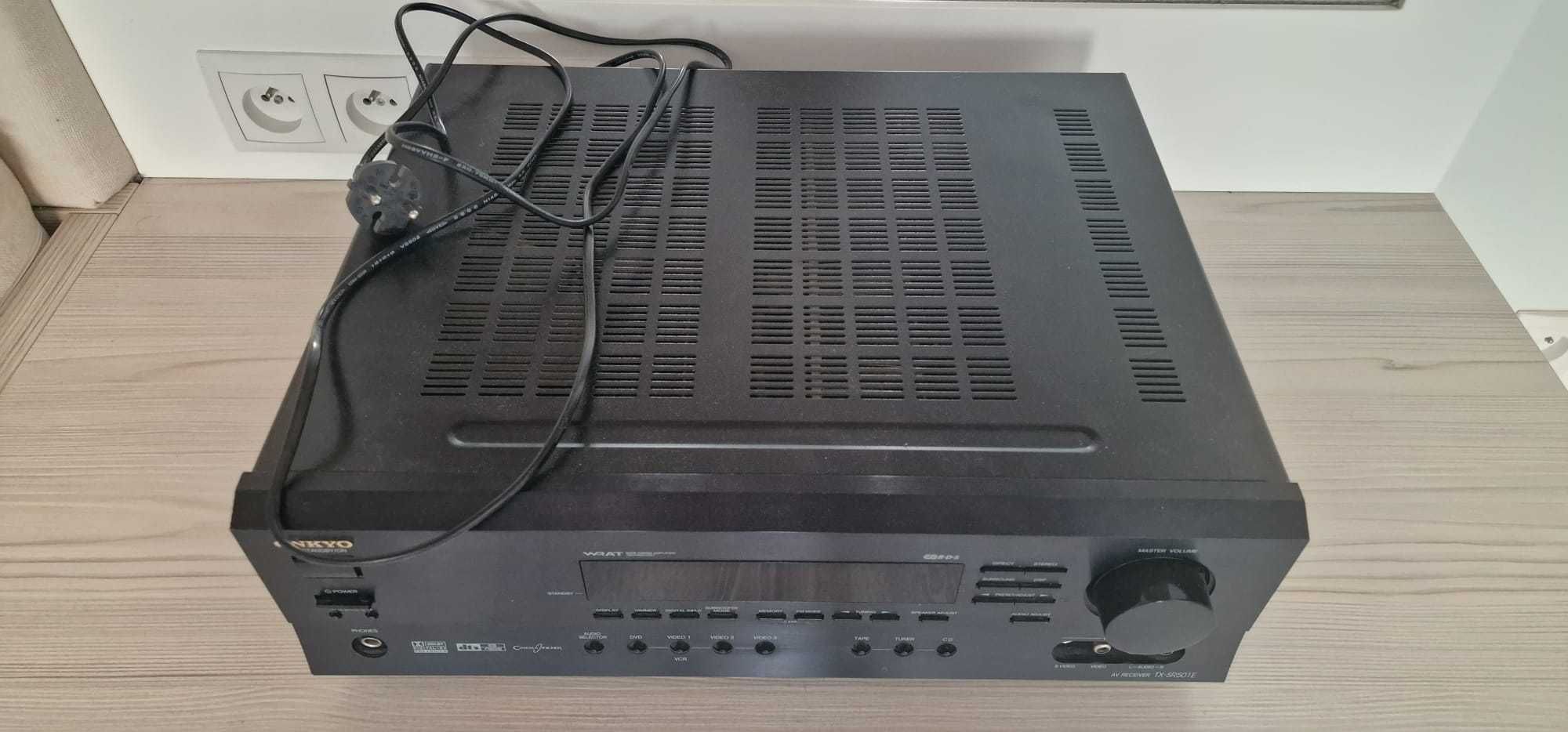Amplituner ONKYO TX-SR501E – mocny dźwięk, sprawny, zadbany!